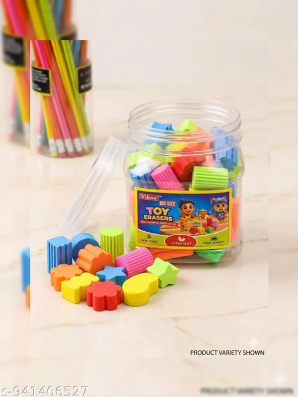 Fancy_Toy_Large_Size_Eraser_Pack_Of_50_Fun_Shape_Non_Dust_Erasers_For_Kids_Soft_Smooth_Erasing_School_Stationery_Set_For_Kids_-_Pack_of_2