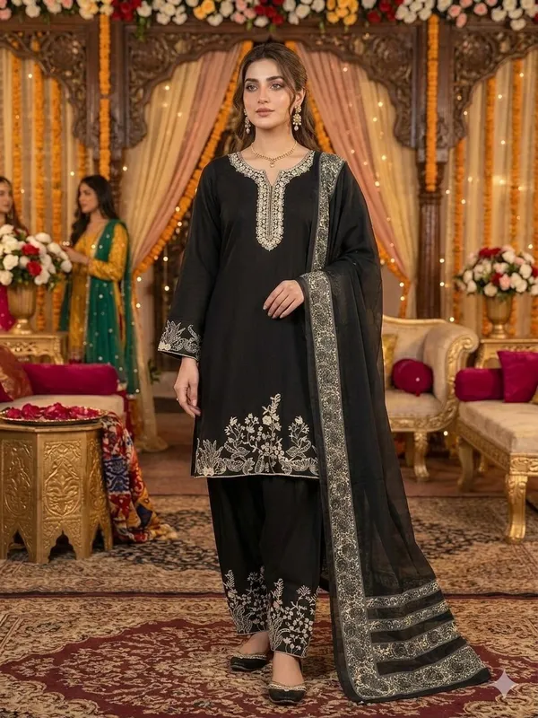 Black_Rayon_Dress_For_Women