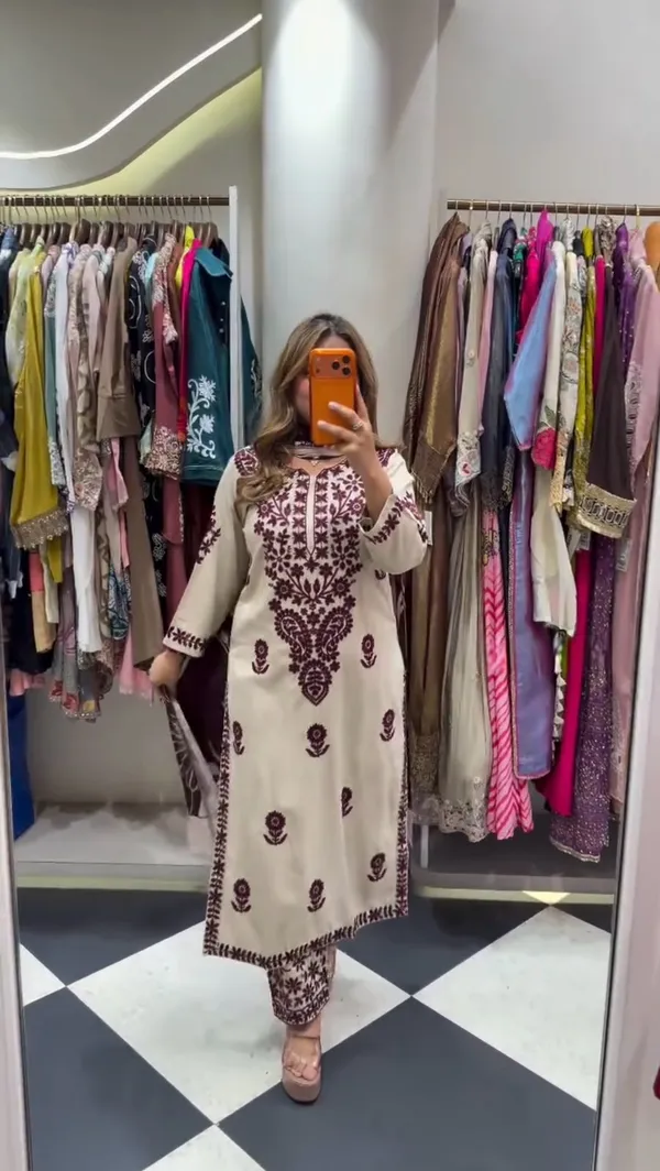 White_Red_Rayon_Dress_For_Women