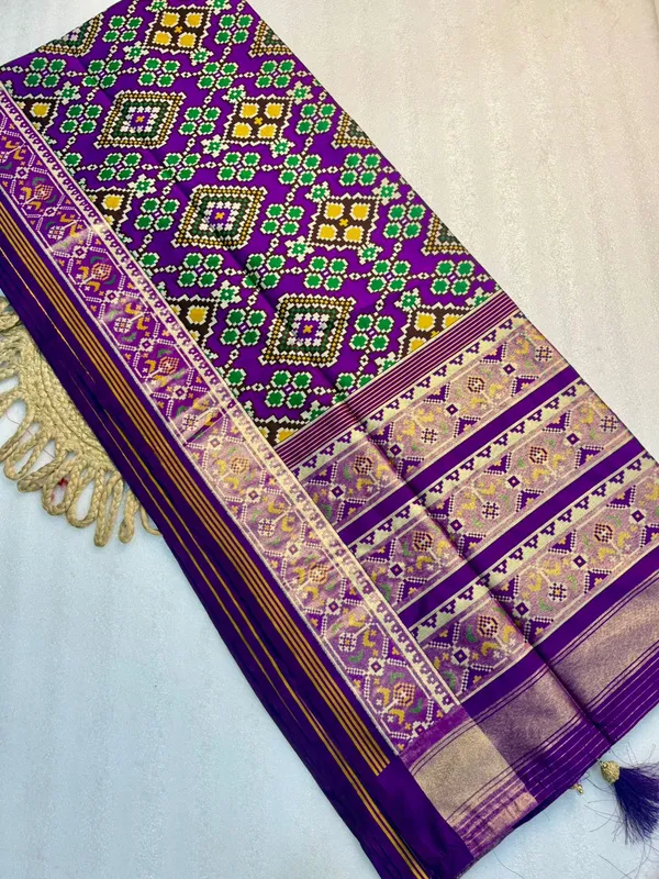 Purple_Banarasi_Silk_Saree_For_Women
