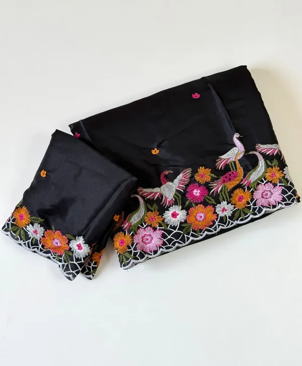 Black_Tussar_Silk_Saree_For_Women