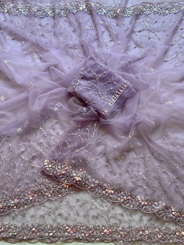 Purple_Soft_Net_Saree_For_Women