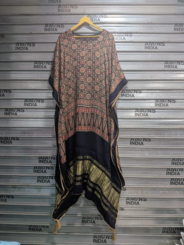 Blue_Kaftan_Kurti_For_Women