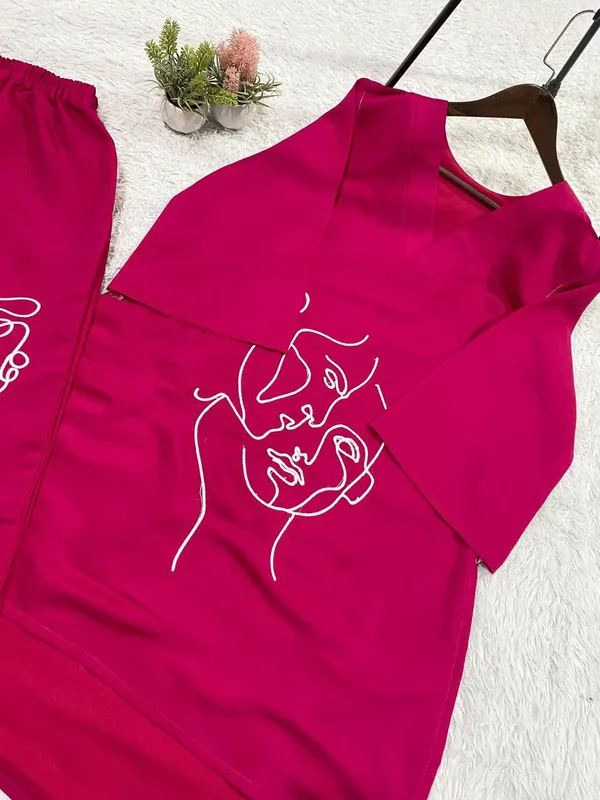 Pink_Roman_Silk_Co_Ord_Set_For_Women