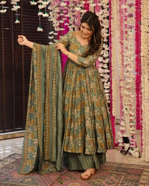 Green_Rayon_Dress_For_Women