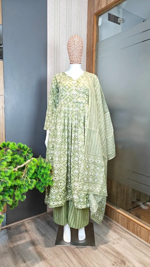 Pista_Green_Rayon_Dress_For_Women