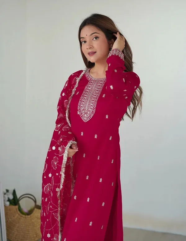 Pink_Silk_Dress_For_Women