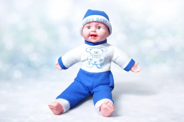 Blue_And_White_One_My_Choice_Soft_Baby_Laughing_Doll_Teddy_Outfit_34Cm