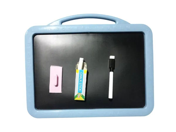 2_In_1_Magnetic_Whiteboard_Chalkboard_13X10_Inch_With_Markers