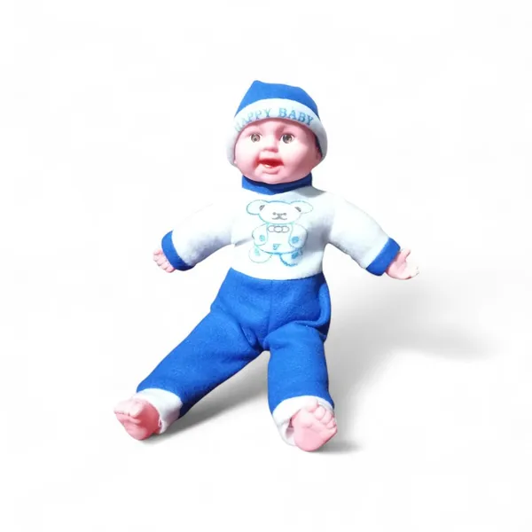 Blue_And_White_One_My_Choice_Soft_Baby_Laughing_Doll_Teddy_Outfit_34Cm