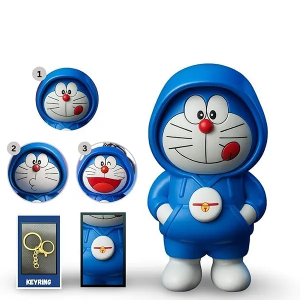 Doraemon_3D_Face-Changing_Expression_Cartoon_Character_Keychain