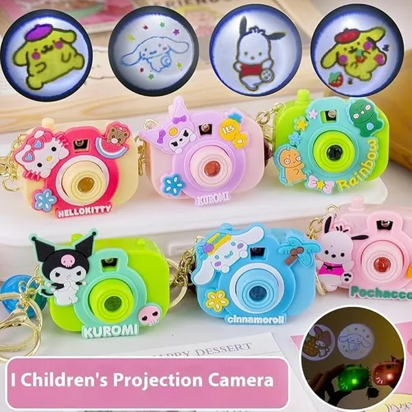 Cartoon_Projector_Camera_Keychain_Light_Pattern_Display_For_Kids