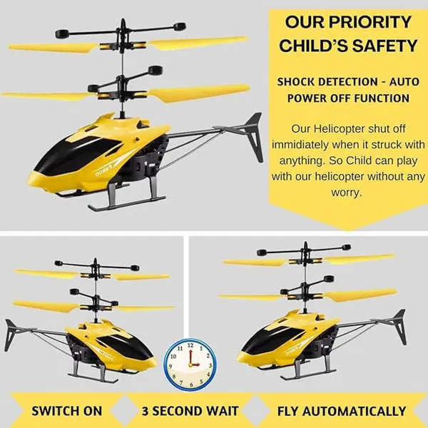 Yellow_And_Black_Rechargeable_Rc_Helicopter_Remote_Control_Flying_Toy