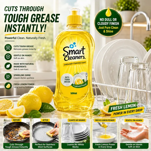Smart_Cleaners_Lemon_Fresh_Dishwash_Liquid_500ML_-Pack_of_1