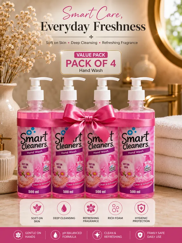 Smart_Cleaners_Pink_Floral_Glycerin_Hand_Wash_500ML_-Pack_of_4