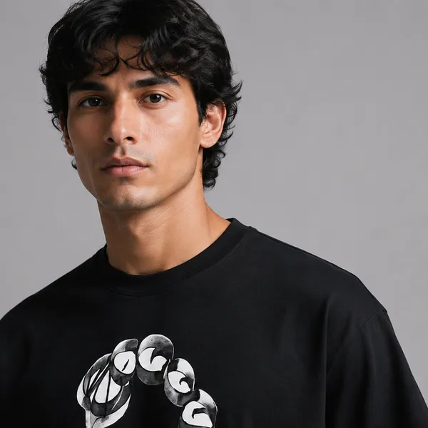 SLYEE_Tribal_Scorpion_Graphic_Printed_Round_Neck_Cotton_T-Shirt