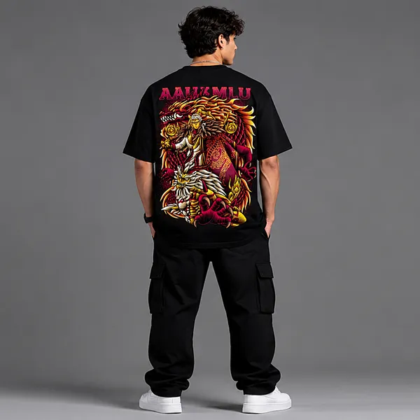 Black_Oversized_Cotton_Graphic_Print_T-Shirt_For_Men