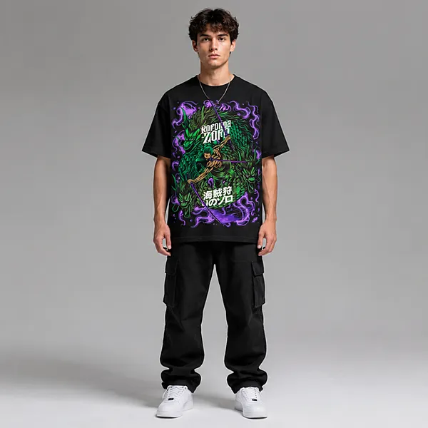 SLYEE_Zoro_Oversized_Graphic_Printed_T-Shirt