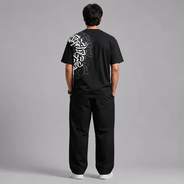 SLYEE_Calligraphy_Printed_T-Shirt