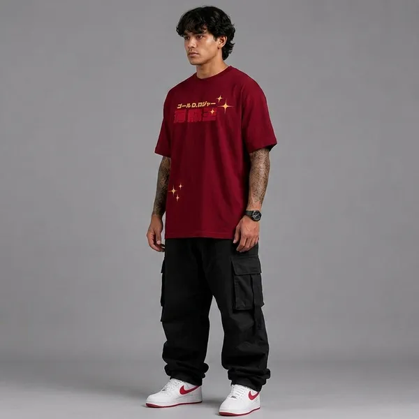 SLYEE_Oversized_Pirate_King_Graphic_Printed_Round_Neck_Cotton_T-Shirt