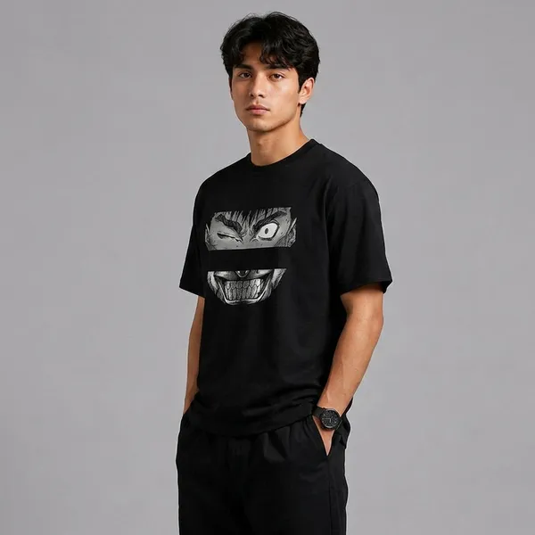 Black_Cotton_Oversized_Graphic_Print_T_Shirt_For_Men