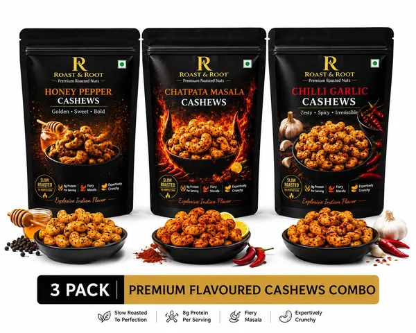 ROAST_&_ROOT_Ultimate_Spice_Trio_–_Premium_Flavoured_Cashews_Combo_Pack_(3_x_100g)