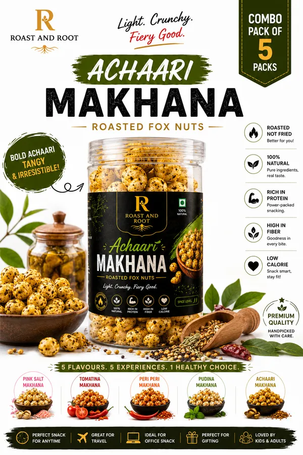 Roast_&_Root_Premium_Roasted_Makhana_Variety_Pack__[Pack_of_5_Flavours]_[5*50gms]
