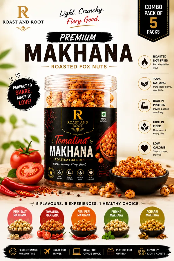 Roast_&_Root_Premium_Roasted_Makhana_Variety_Pack__[Pack_of_5_Flavours]_[5*50gms]