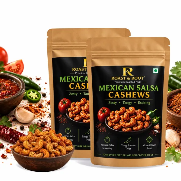 Roast_&_Root_Mexican_Salsa_Cashews_|_Premium_Roasted_Flavoured_Cashews_|_Pack_of_2_(200_g_Each)_|_Total_400_g