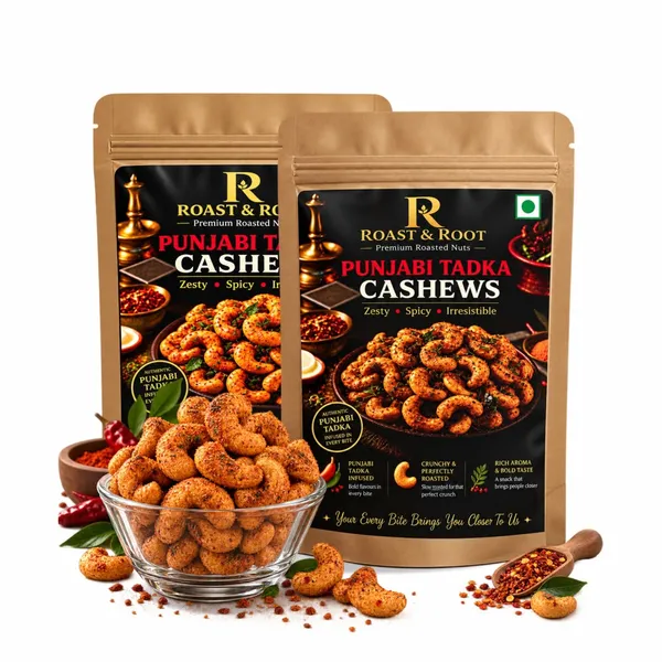 Roast_&_Root_Punjabi_Tadka_Cashews_|_Premium_Roasted_Flavoured_Cashews_|_Pack_of_2_(200_g_Each)_|_Total_400_g