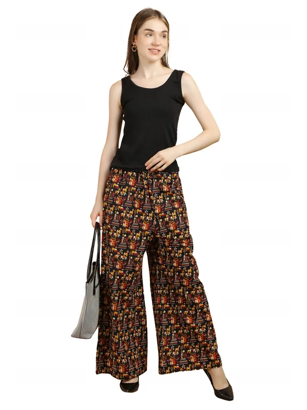 Black_Cotton_Relaxed_Fit_Ethnic_Print_Palazzo_Pants_For_Women