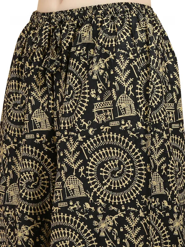 Black_Beige_Cotton_Wide_Leg_Printed_Palazzo_Pants_For_Women