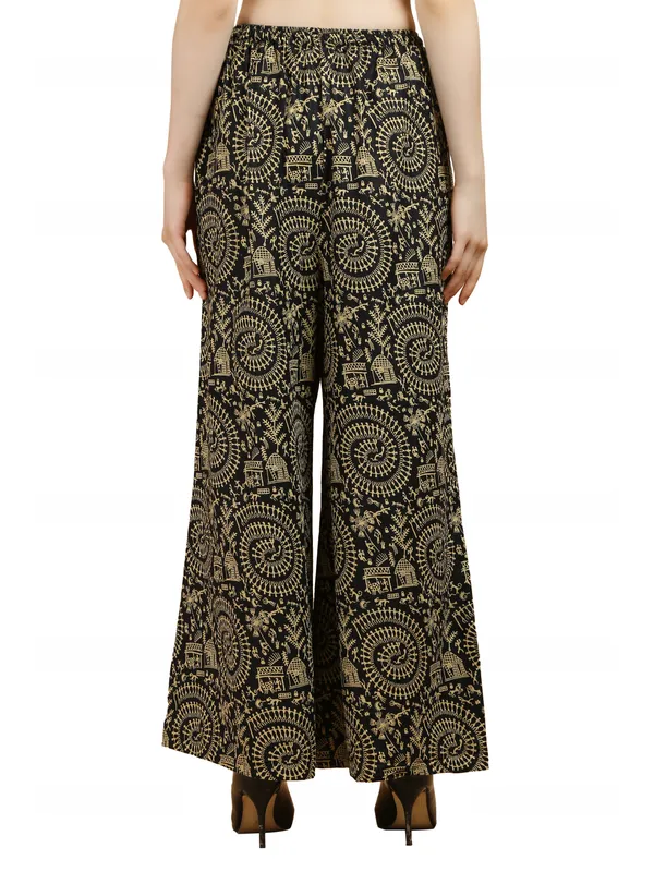 Black_Beige_Cotton_Wide_Leg_Printed_Palazzo_Pants_For_Women