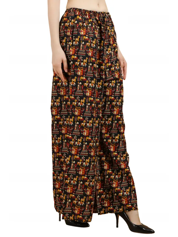 Black_Cotton_Relaxed_Fit_Ethnic_Print_Palazzo_Pants_For_Women