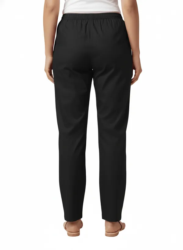 Black_Cotton_Relaxed_Fit_Drawstring_Trousers_For_Women