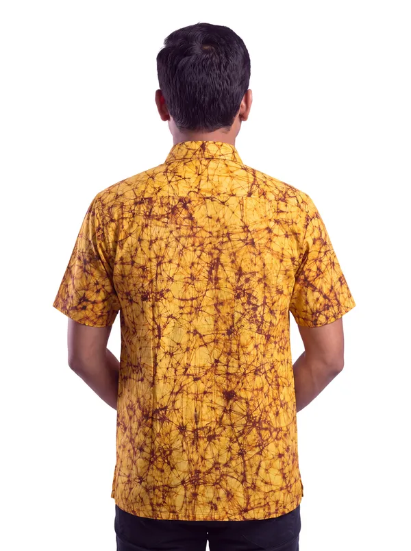 Mustard_Yellow_Cotton_Regular_Fit_Abstract_Print_Shirt_For_Men