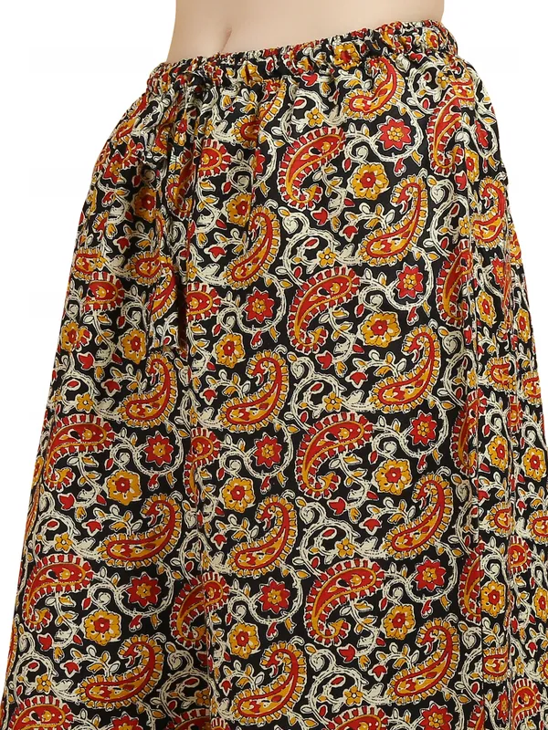 Multicolor_Cotton_Flared_Paisley_Print_Palazzo_Pants_For_Women