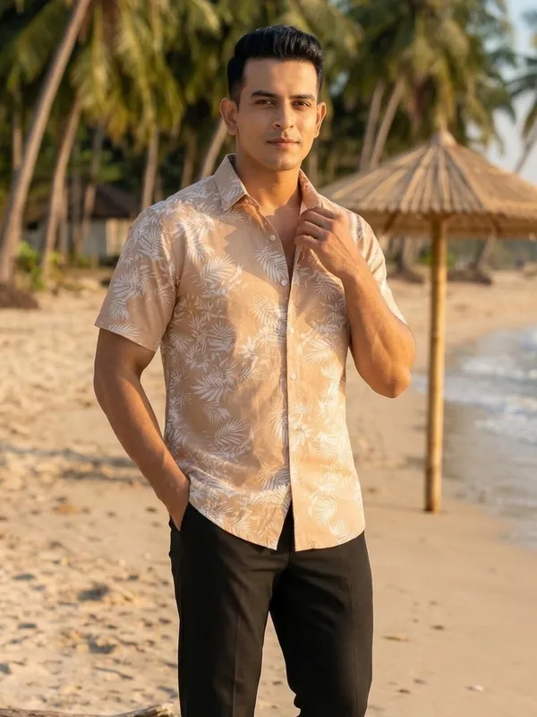 Men_Printed_Casual_Blue,_Brown_Shirt_(Pack_Of_2)