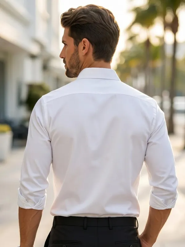 Men_Solid_Casual_White_Shirt
