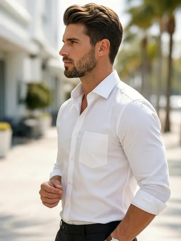 Men_Solid_Casual_White_Shirt