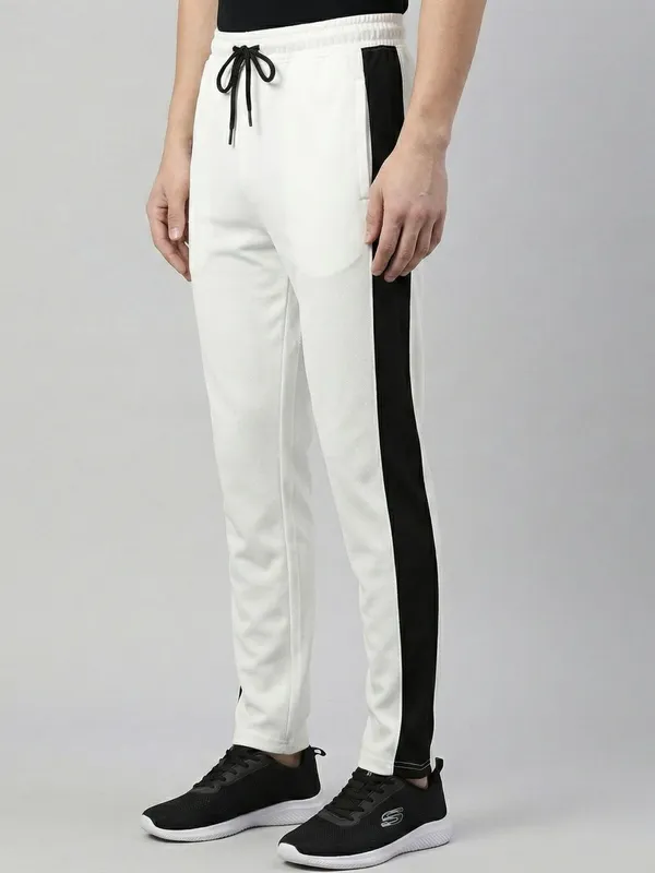 Colorblock_Men_White,_Black_Track_Pants
