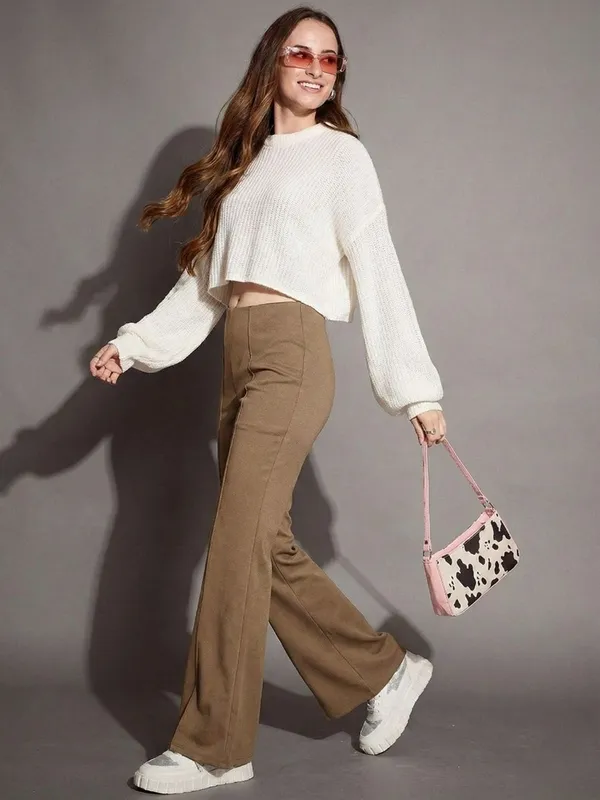 Slim_Fit_Women_Brown_Trousers