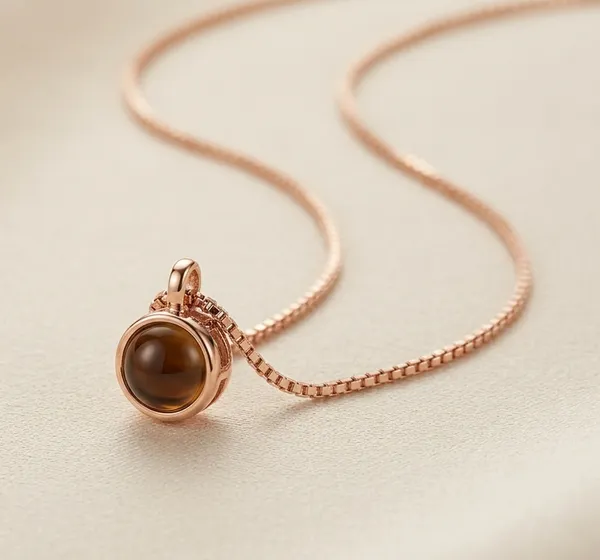 Rose_Gold_Projection_Photo_Pendant_Necklace_With_Chain
