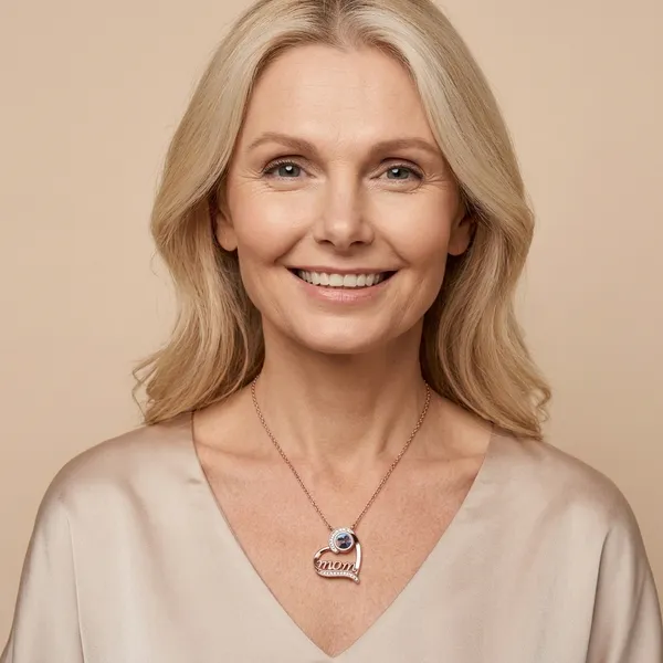 Rose_Gold_Mom_Heart_Projection_Necklace_With_Photo_Insert