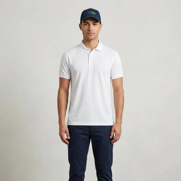 White_Polycoat_Premium_Polo_T-Shirt_For_Unisex
