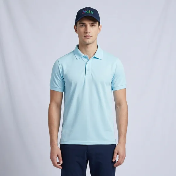 Sky_Blue_Polycoat_Premium_Polo_T-Shirt_For_Unisex
