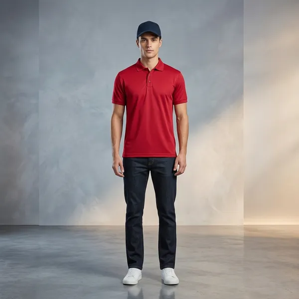 Red_Polycoat_Premium_Polo_T-Shirt_For_Unisex