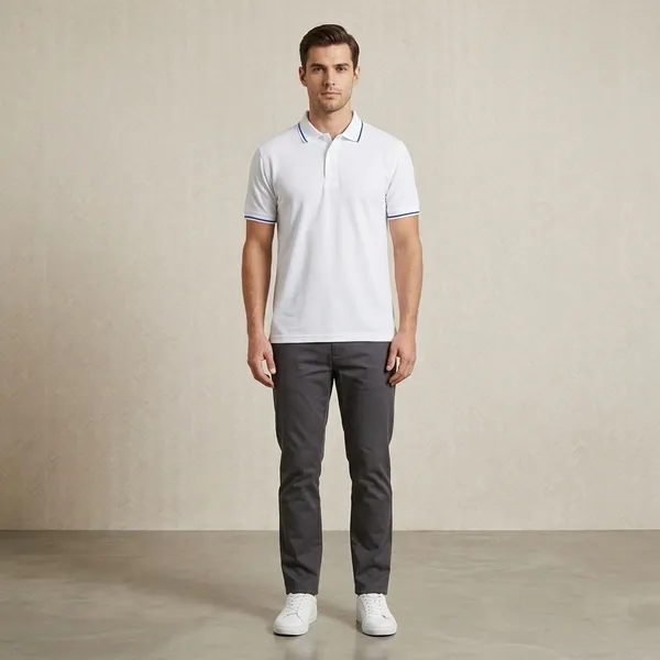 White_Polycoat_Premium_Polo_T-Shirt_For_Unisex