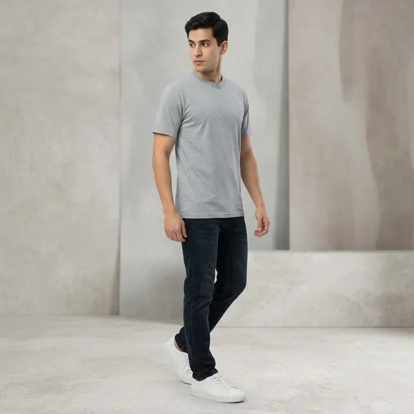 White_Polycoat_Premium_Round_Neck_T-Shirt_For_Unisex