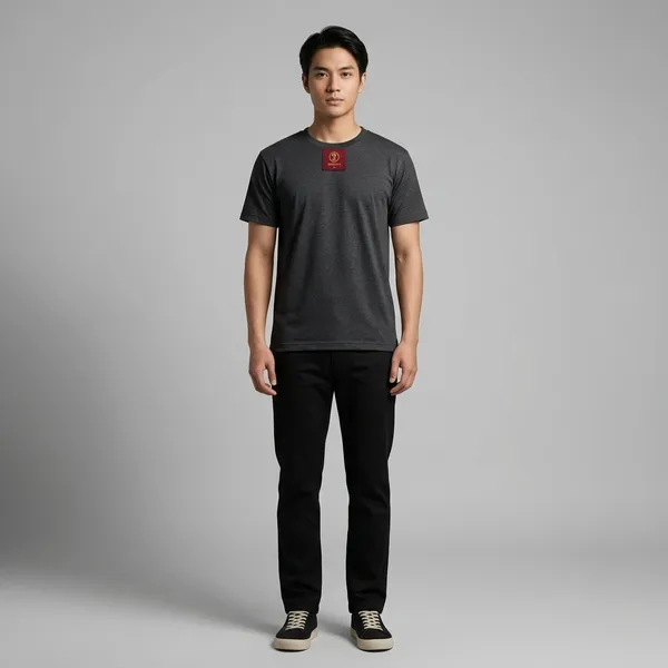 Black_Polycoat_Premium_Round_Neck_T-Shirt_For_Unisex